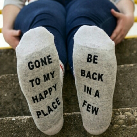Happy Place Socks - Picture 3 of 3